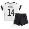 Maglia ufficiale Germania Jamal Musiala 14 Casa Mondiali 2022 per Bambino